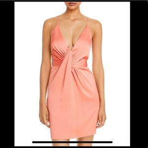 Aidan by Aidan Mattox | Plunging Sheath Dress